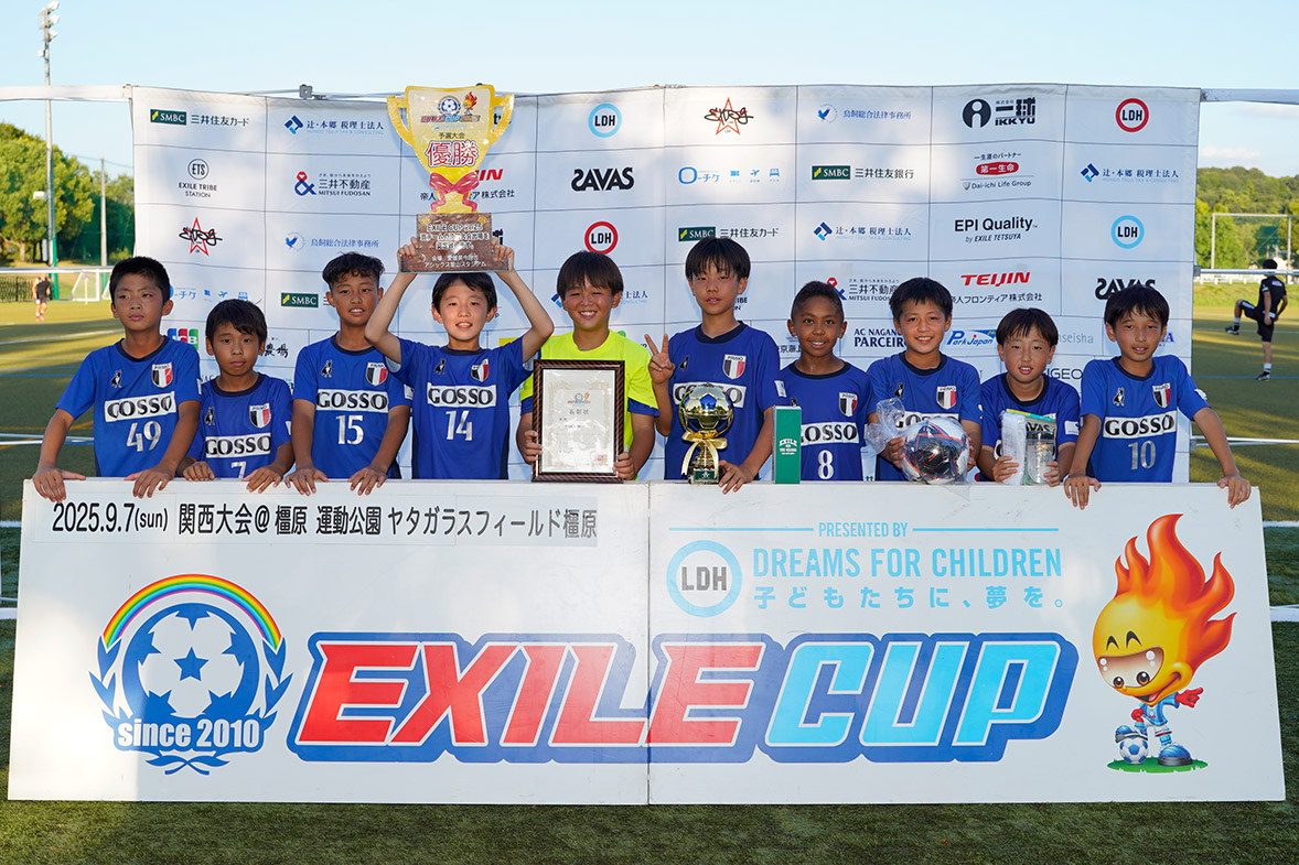 優勝：プリモ大阪